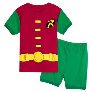 Kid Boy Robin Pajamas Set Toddler Superhero Sleepwear Children Cartoon Boy Wonder Nightwear Child Cosplay Homewear Clothes
Kid Boy Robin Pajamas Set Toddler Superhero Sleepwear Children Cartoon Boy Wonder Nightwear Child Cosplay Homewear Clothes