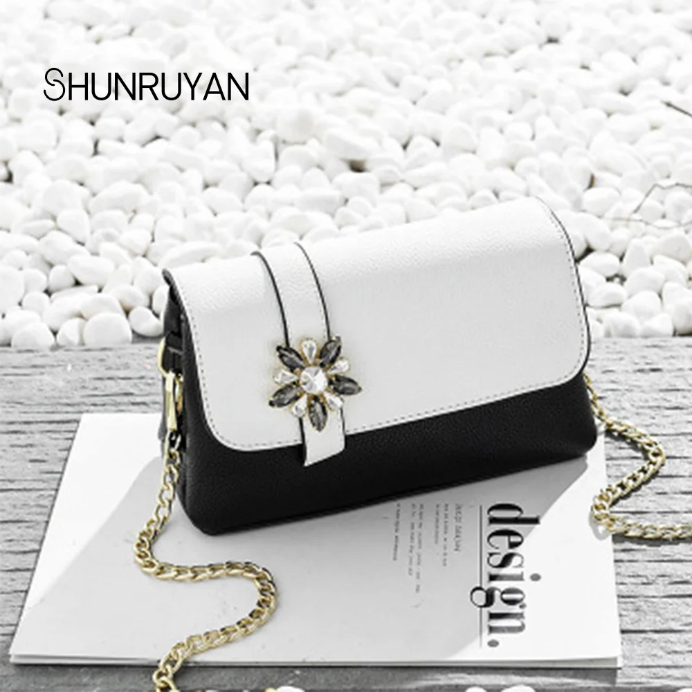 SHUNRUYAN 2018 New Brand Design Luxury crystal flowers Casual Women's bag shoulder bag cross body bag dress bag
SHUNRUYAN 2018 New Brand Design Luxury crystal flowers Casual Women's bag shoulder bag cross body bag dress bag