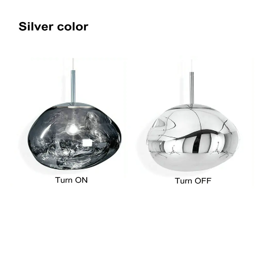 Vintage Modern LED Loft Nordic Decor Gold Glass Pendant Lights Fixtures Hanglamp Industrial Design Lamp for Kitchen Island Bedroom Dining Room Bar 3