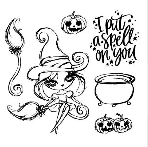 Happy Halloween Transparent Clear Silicone Stamp/Seal for DIY scrapbooking/photo album Decorative clear stamp A1551
Happy Halloween Transparent Clear Silicone Stamp/Seal for DIY scrapbooking/photo album Decorative clear stamp A1551