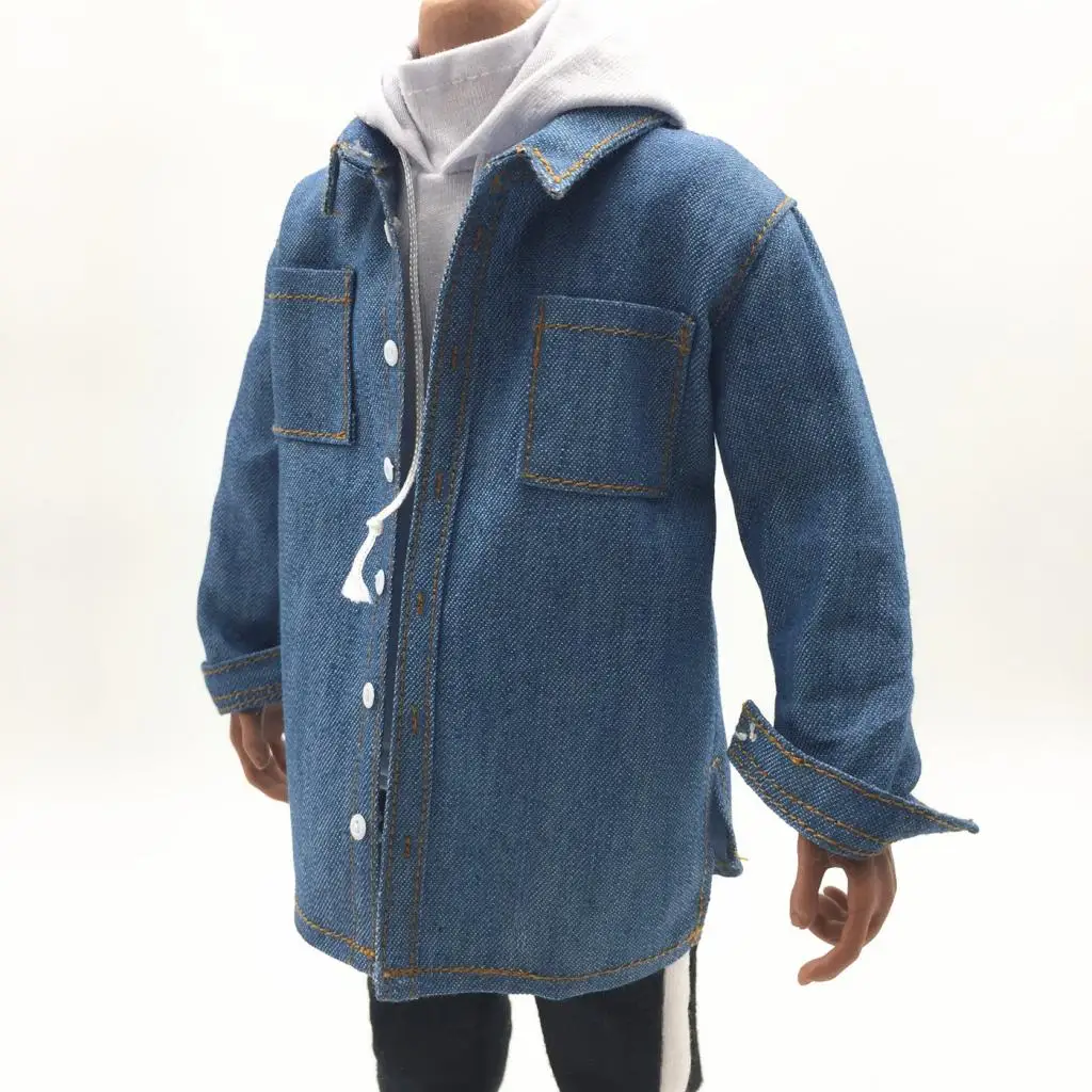 1:6 Scale Hot Male Cowboy Shirt Coat for 12inch Action Figure Male Body Accessory 1:6 Scale Hot Male Cowboy Shirt Coat for 12inch Action Figure Male Body Accessory