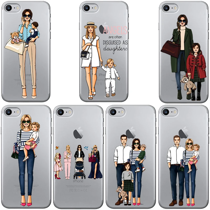 Fashion Baby Mom Girl Phone Case For iPhone11 11Pro Max X XR XS Max 8 8Plus 7 7Plus 6s 6Plus 5 SE PC Transparent Phone Cover
Fashion Baby Mom Girl Phone Case For iPhone11 11Pro Max X XR XS Max 8 8Plus 7 7Plus 6s 6Plus 5 SE PC Transparent Phone Cover