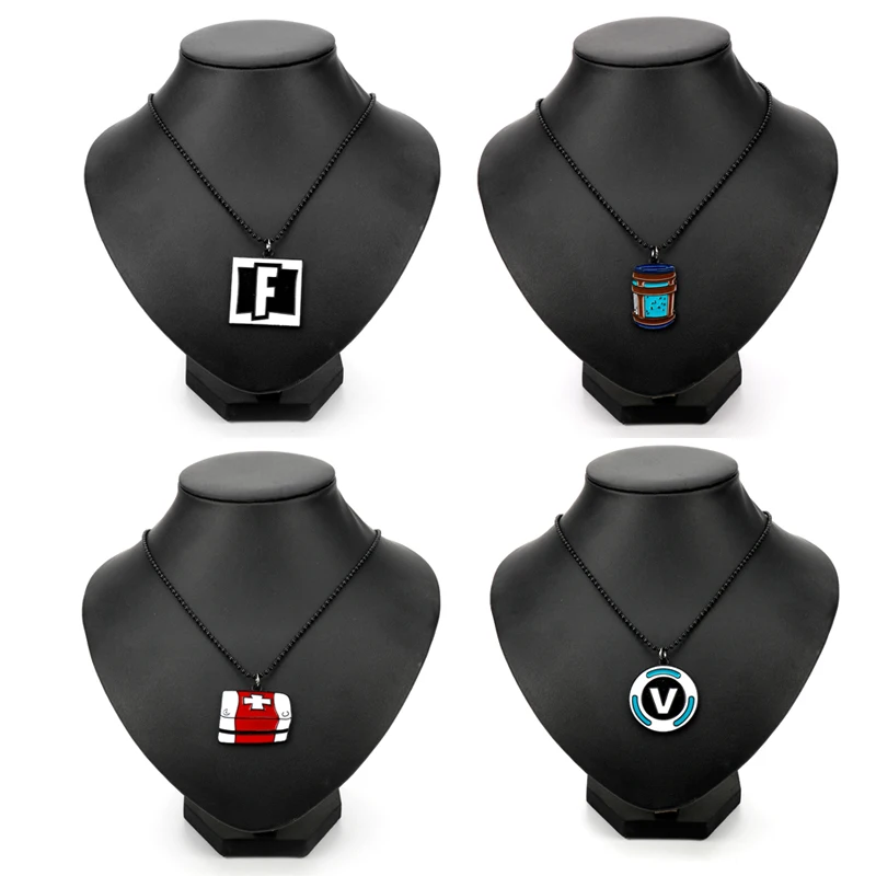 Hot Game Jewelry V-Bucks Coin Chug Jug Med Kit Enamel Metal Choker Necklace Black Beads Chain Pendant Necklace
Hot Game Jewelry V-Bucks Coin Chug Jug Med Kit Enamel Metal Choker Necklace Black Beads Chain Pendant Necklace