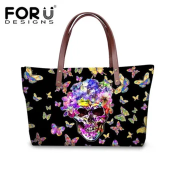FORUDESIGNS Cool Skull Women Handbags Luxury Tote Shoulder Bags Animal Butterfly Women Large Cross Body Bags Handbag Woman Bolsa
FORUDESIGNS Cool Skull Women Handbags Luxury Tote Shoulder Bags Animal Butterfly Women Large Cross Body Bags Handbag Woman Bolsa