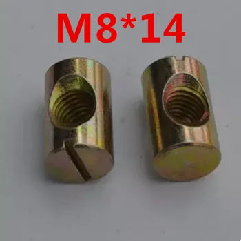 150p M8X14 Barrel Bolts Cross Dowel Slotted Furniture Nut fittings for Beds Crib Chairs Horizontal hole nut hammer embedded nut
150p M8X14 Barrel Bolts Cross Dowel Slotted Furniture Nut fittings for Beds Crib Chairs Horizontal hole nut hammer embedded nut