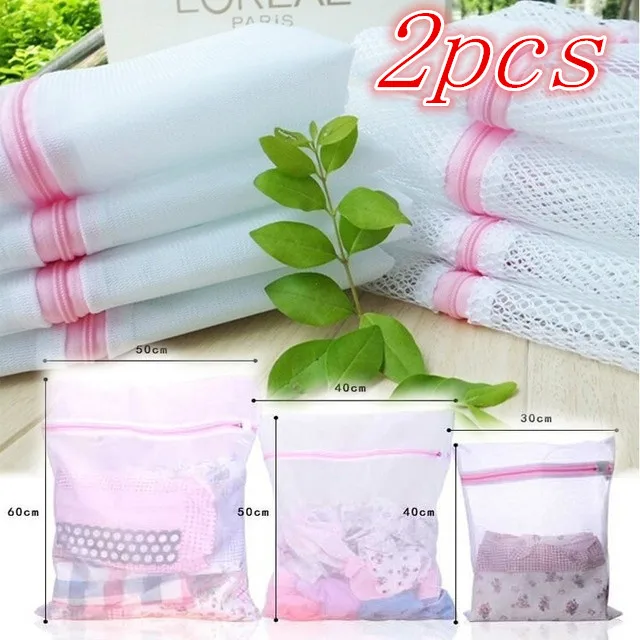 2pcs Washing Clothes Zipper Knitted Zipper Delicate Lingerie Socks Bra Underwear Protective Washing Machine Net Home Accessories 
2pcs Washing Clothes Zipper Knitted Zipper Delicate Lingerie Socks Bra Underwear Protective Washing Machine Net Home Accessories