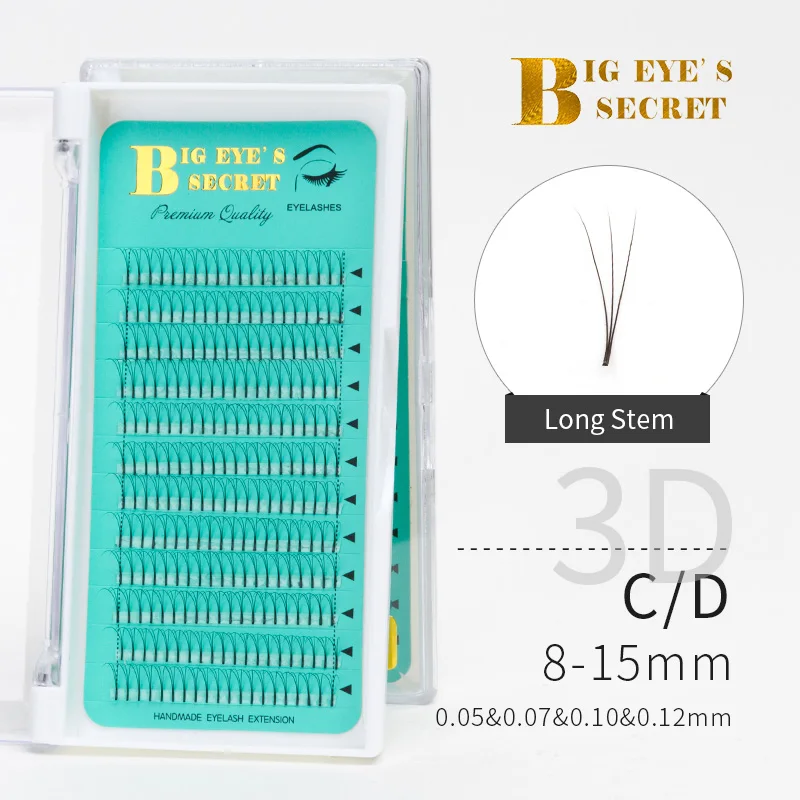 3D Premade Fans Russian Volume Eyelashes Extension 12 Rows/Lot Individual Lashes Extension Pre-fanned 3 Clusters Free Shipping
3D Premade Fans Russian Volume Eyelashes Extension 12 Rows/Lot Individual Lashes Extension Pre-fanned 3 Clusters Free Shipping