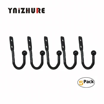 YNIZHURE 5PCS mini hook single small size wall hooks Decorative door hanger metal alloy wall hangers Black hooks
YNIZHURE 5PCS mini hook single small size wall hooks Decorative door hanger metal alloy wall hangers Black hooks