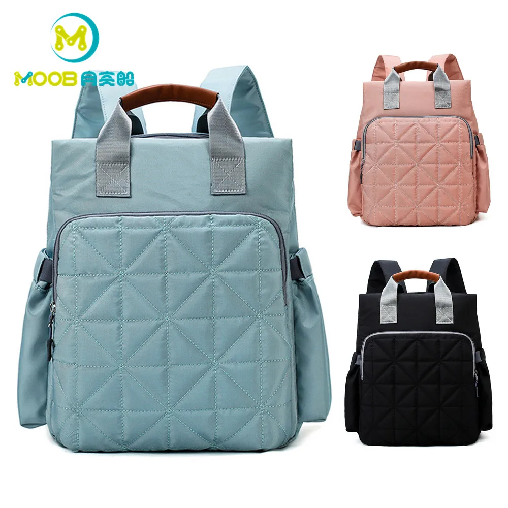 

Baby Bag Mommy Nappy Changing Nursing Maternity Bags Waterproof Diaper Bag Backpack for Baby Stroller Large Capacity MOOB