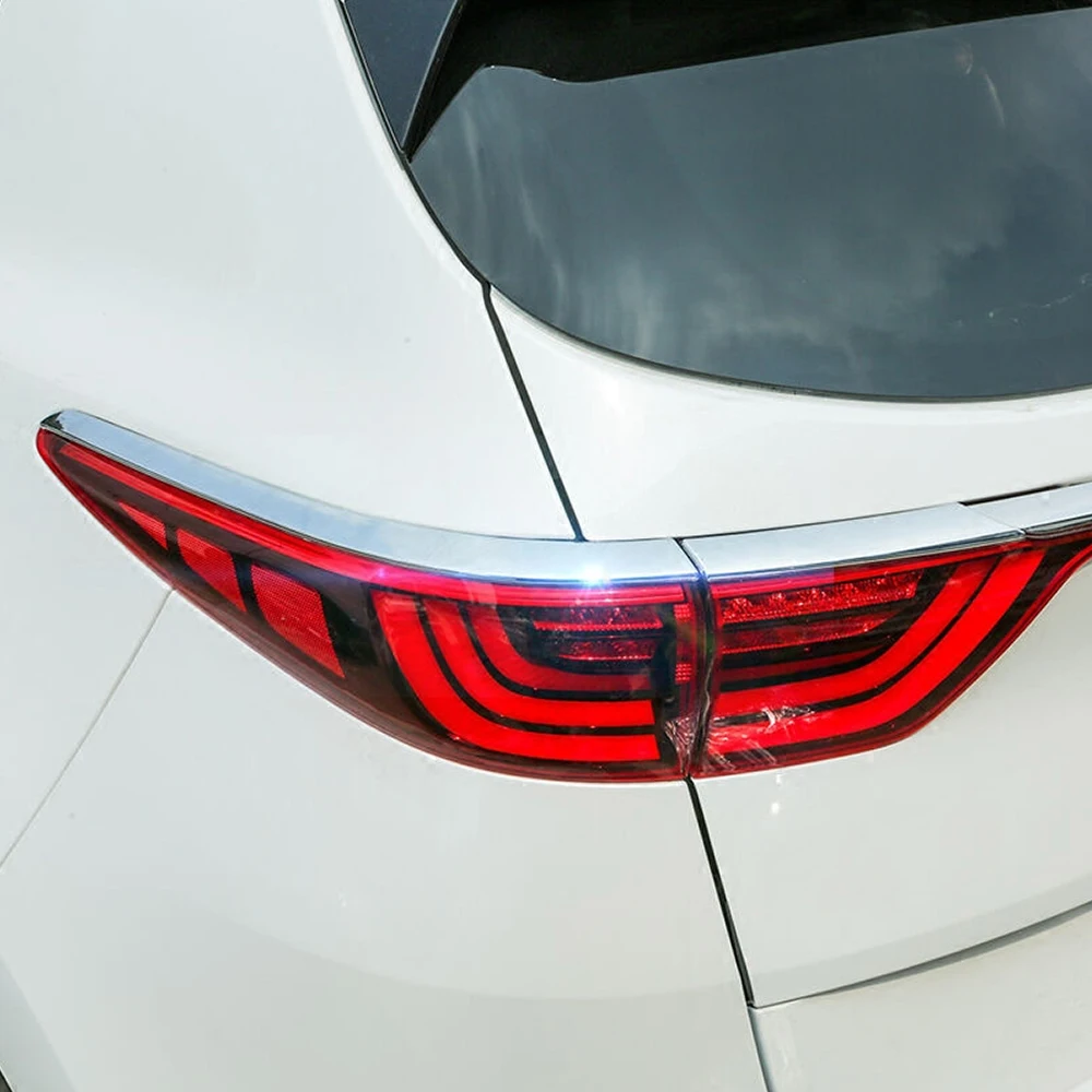 For KIA Sportage 4 QL 2016 2017 ABS Chrome Car Styling Rear Tail Lights Frame Eyebrow Decoration Sticker Accessories 4pcs
For KIA Sportage 4 QL 2016 2017 ABS Chrome Car Styling Rear Tail Lights Frame Eyebrow Decoration Sticker Accessories 4pcs