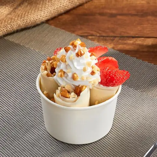 Simulation display food props fake fruit fried ice cream rolls model ice roll sample fry yogurt simulation rolled ice cream
Simulation display food props fake fruit fried ice cream rolls model ice roll sample fry yogurt simulation rolled ice cream