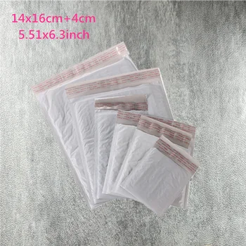 14*16cm(5.51*6.3'')20pcs/lot Usable PE white Poly bubble Mailer envelopes waterproof padded Mailing Bag Self Sealing for gift
14*16cm(5.51*6.3'')20pcs/lot Usable PE white Poly bubble Mailer envelopes waterproof padded Mailing Bag Self Sealing for gift