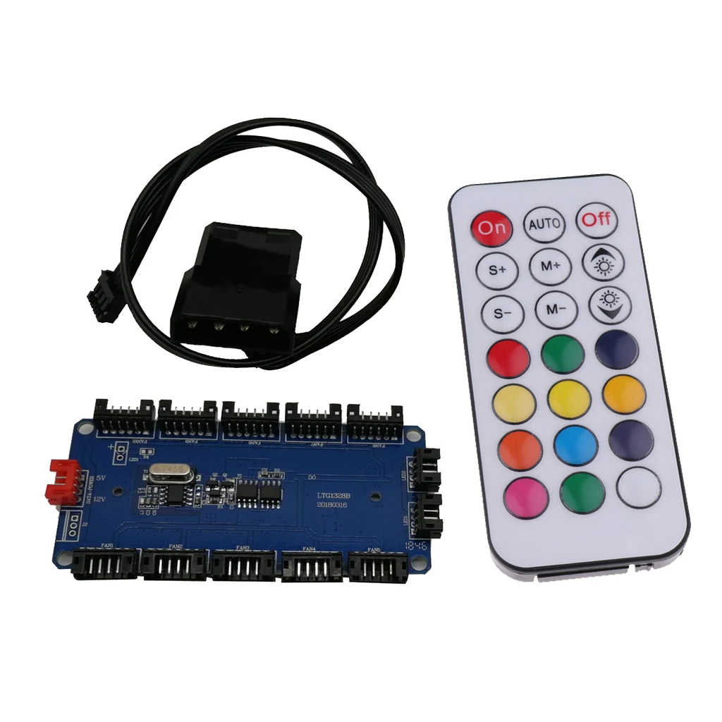 1 Piece Computer Case RGB LED Silent Cooling Fan Wireless Romote Control Computer Cooling Fan Controller
1 Piece Computer Case RGB LED Silent Cooling Fan Wireless Romote Control Computer Cooling Fan Controller