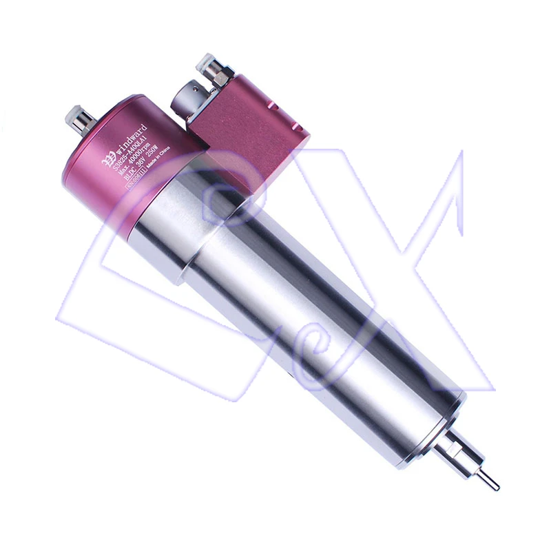 250W 40000rpm Air cooling Automatic tool change electric spindle 38mm diameter S3825-A40QLA1
250W 40000rpm Air cooling Automatic tool change electric spindle 38mm diameter S3825-A40QLA1