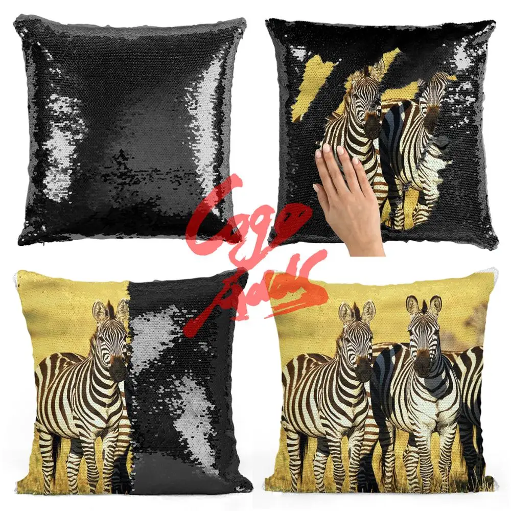 DIY Mermaid Zebras Sequin Cushion Cover Magical Throw Pillowcase 40x40cm Color Changing Reversible Pillow Case Drop Ship
DIY Mermaid Zebras Sequin Cushion Cover Magical Throw Pillowcase 40x40cm Color Changing Reversible Pillow Case Drop Ship