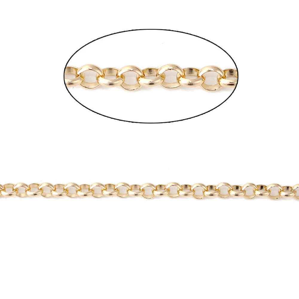 DoreenBeads Aluminum Light Golden Split Rolo Chain Findings DIY Jewelry Making Components 6mm( 2/8"), 3 Meters, 2018 New
DoreenBeads Aluminum Light Golden Split Rolo Chain Findings DIY Jewelry Making Components 6mm( 2/8"), 3 Meters, 2018 New