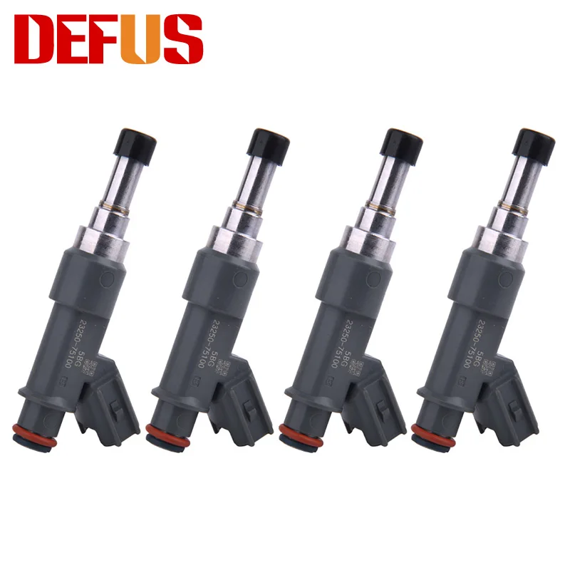 DEFUS 4PCS Original Fuel Injector/Injection Nozzle For Toyota Prado TRJ120 OEM 23209-75100 23250-75100
DEFUS 4PCS Original Fuel Injector/Injection Nozzle For Toyota Prado TRJ120 OEM 23209-75100 23250-75100