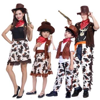 Halloween Party Cowboy Costume For Adult Cowboy boys and girlsme Pretty Cowgirl Cosplay Western Dress Suit Carnival West Cowboy
Halloween Party Cowboy Costume For Adult Cowboy boys and girlsme Pretty Cowgirl Cosplay Western Dress Suit Carnival West Cowboy