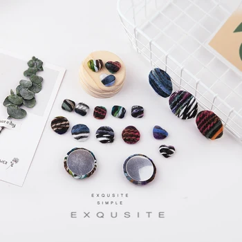 50pcs/lot color wool/Polyester material round/heart shape charms diy jewelry earring/bracelet/necklace pendants accessory
50pcs/lot color wool/Polyester material round/heart shape charms diy jewelry earring/bracelet/necklace pendants accessory