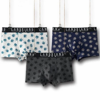 Fashionable Maple Leaf Men's Underwear Pure Cotton Flat Pants Breathable Comfortable Teenager Student's Quadrangle Pants
Fashionable Maple Leaf Men's Underwear Pure Cotton Flat Pants Breathable Comfortable Teenager Student's Quadrangle Pants