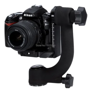 Mcoplus Professional Heavy Duty Metal Gimbal 360 Tripod Head Ball with Arca-Swiss Standard Quick Release Plate for DSLR Camera
Mcoplus Professional Heavy Duty Metal Gimbal 360 Tripod Head Ball with Arca-Swiss Standard Quick Release Plate for DSLR Camera