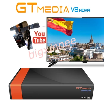 5pcs/lot Satellite tv receiver gtmedia v8 nova built-in WIFI freesat v8 Receptor 1 Year Europe cline power by freesat v8 super
5pcs/lot Satellite tv receiver gtmedia v8 nova built-in WIFI freesat v8 Receptor 1 Year Europe cline power by freesat v8 super
