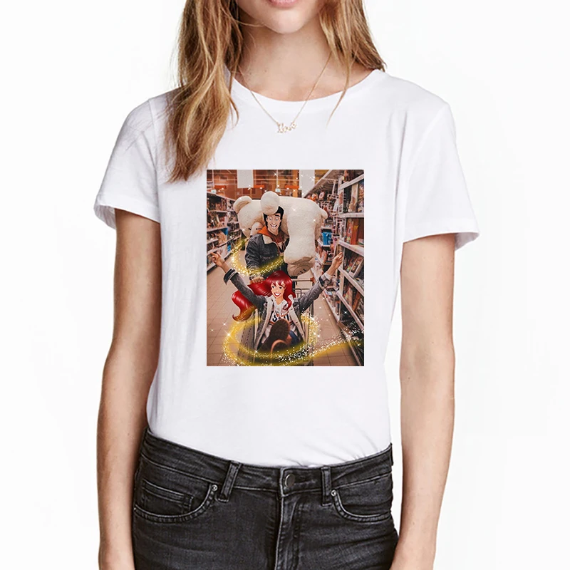 Princess Sit In The Shopping Car Tees Harajuku T Shirt Aesthetic Women Vogue White Summer Plus Size Streetwear Kawaii Tops
Princess Sit In The Shopping Car Tees Harajuku T Shirt Aesthetic Women Vogue White Summer Plus Size Streetwear Kawaii Tops