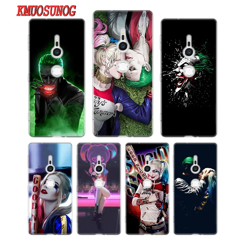 Transparent Soft Silicone Phone Case Joker and Harley Quinn for Sony Xperia M5 E5 Z5 XA1 XA2 XZ1 XZ2 Compact
Transparent Soft Silicone Phone Case Joker and Harley Quinn for Sony Xperia M5 E5 Z5 XA1 XA2 XZ1 XZ2 Compact