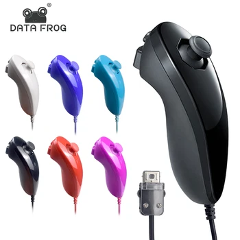 DATA FROG Wired Game Controller for Wii for Nintend nunchuck gamepad remote 6 Colors for Wii Console Button Left Hand
DATA FROG Wired Game Controller for Wii for Nintend nunchuck gamepad remote 6 Colors for Wii Console Button Left Hand