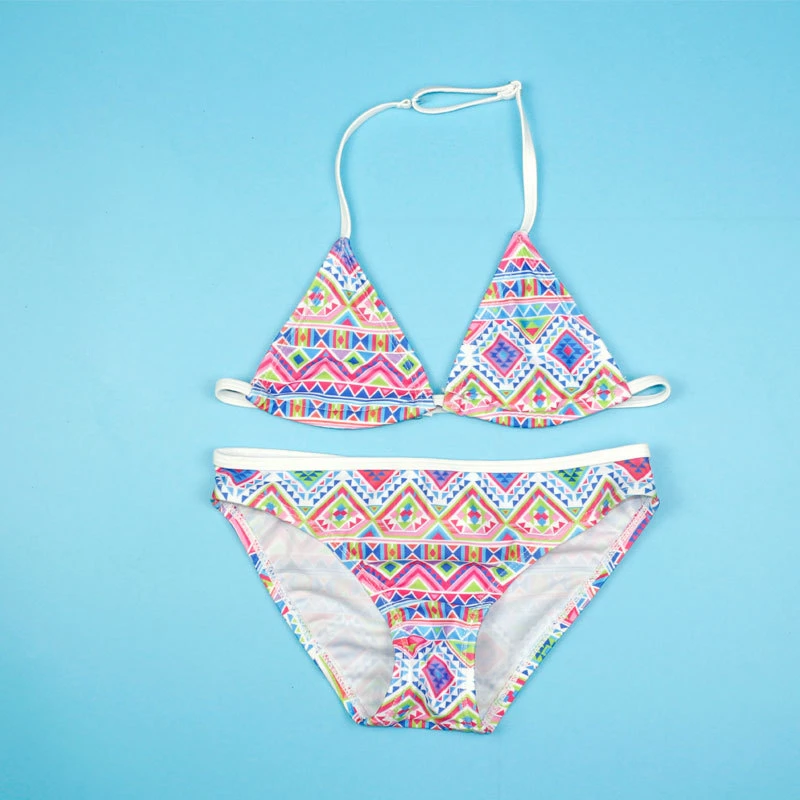 New model Girls Swimwear Bikini Set 6-16 Y Kids Children Swimming wear Classic pattern Swim Suit Two Pieces Girl Swimsuit
New model Girls Swimwear Bikini Set 6-16 Y Kids Children Swimming wear Classic pattern Swim Suit Two Pieces Girl Swimsuit