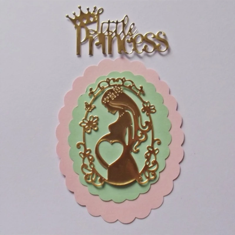 Mother's Day Pregnant Woman Metal Cutting Dies Stencils for DIY Scrapbooking Album Stamp Paper Card Embossing
Mother's Day Pregnant Woman Metal Cutting Dies Stencils for DIY Scrapbooking Album Stamp Paper Card Embossing