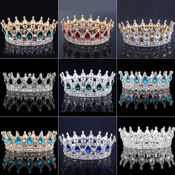 Luxury Silver Color Crystal Crowns Queen Princess Tiaras Diadem Gold Hair Jewelry For Women Bridal Wedding Hair Accessorie
Luxury Silver Color Crystal Crowns Queen Princess Tiaras Diadem Gold Hair Jewelry For Women Bridal Wedding Hair Accessorie