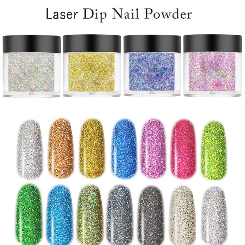 10ml Holographic Glitter Powder For Nails Laser Dipping Color Dip Powders Without Lamp Cure For Natural Nails Rebuild #12-#24
10ml Holographic Glitter Powder For Nails Laser Dipping Color Dip Powders Without Lamp Cure For Natural Nails Rebuild #12-#24