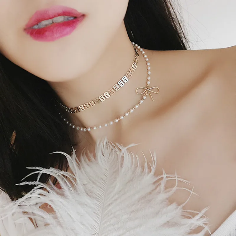 2018 New Arrival Women Chokers Necklaces Trendy Link Chain Metal Round All Compatible Necklace Pearl Necklace
2018 New Arrival Women Chokers Necklaces Trendy Link Chain Metal Round All Compatible Necklace Pearl Necklace