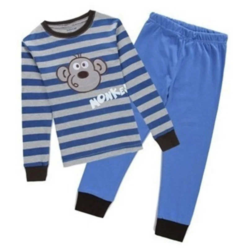Baby Boys Girls Clothes Set Teenage Mutant Ninja Turtles Autumn Winter Sleepwear Kids Clothing Set Children Sport Suit T-shirts+pants Pajamas Sets (6)