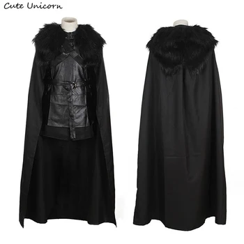 Game of Thrones Jon Snow Cosplay Costume A song of ice and fire Halloween Costumes For Men Women top+cloak+belt+skirt
Game of Thrones Jon Snow Cosplay Costume A song of ice and fire Halloween Costumes For Men Women top+cloak+belt+skirt