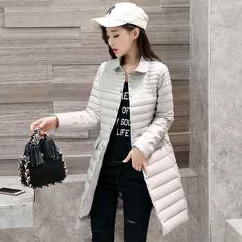 New 2018 Winter Jacket Women Long 90% White Duck Down Jacket Outwear Long Winter Coat Women Fashion Parkas
New 2018 Winter Jacket Women Long 90% White Duck Down Jacket Outwear Long Winter Coat Women Fashion Parkas