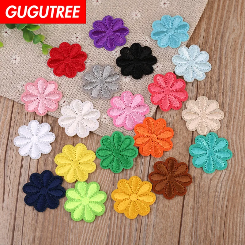 GUGUTREE embroidery sunflower patches flower patches badges applique patches for clothing YX-33
GUGUTREE embroidery sunflower patches flower patches badges applique patches for clothing YX-33