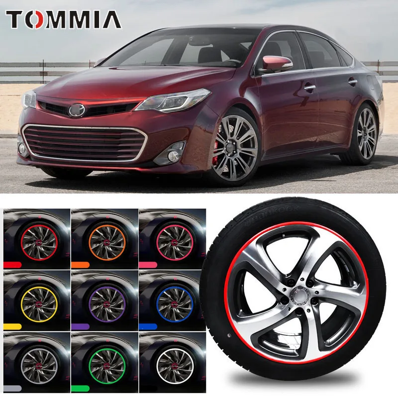8M Car Wheel Hub Rim Edge Protector Ring Tire Strip Guard Rubber Decals For Toyota Avalon
8M Car Wheel Hub Rim Edge Protector Ring Tire Strip Guard Rubber Decals For Toyota Avalon