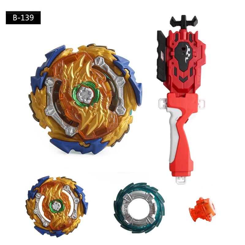 Single Beyblades Burst with Launcher Handlebar Beybleyd Gyroscope toys for children --123541
Single Beyblades Burst with Launcher Handlebar Beybleyd Gyroscope toys for children --123541