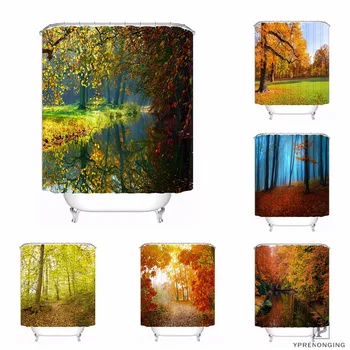Custom Autumn Forest Waterfall Shower Bath Curtain Mildewproof Waterproof Polyester Various Sizes#180417-03-023
Custom Autumn Forest Waterfall Shower Bath Curtain Mildewproof Waterproof Polyester Various Sizes#180417-03-023