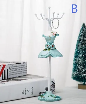 Bule sexy Ornament Creative princess Sequins mannequin Earring Necklace Stand Display Holder Ring storage jewelry rack 1pc C550
Bule sexy Ornament Creative princess Sequins mannequin Earring Necklace Stand Display Holder Ring storage jewelry rack 1pc C550