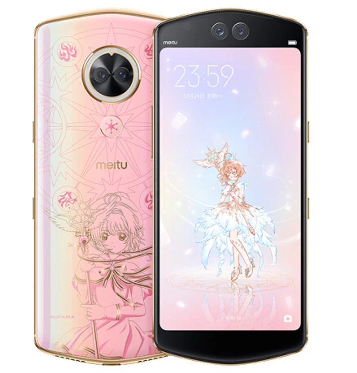 Новый оригинальный мобильный телефон Meitu T9 4G LTE 4GB 6GB ram 64GB 128GB rom 6 01 "Snapreagon 660 Octa core