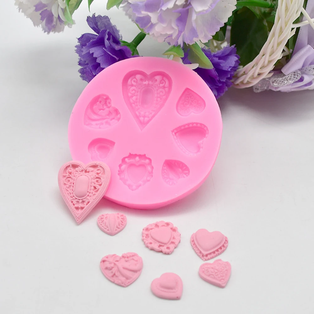 Love Heart Shape Silicone Mold Sugar Paste Candy Chocolate Moulds 3D Craft Fondant Cake Decorating Tools
Love Heart Shape Silicone Mold Sugar Paste Candy Chocolate Moulds 3D Craft Fondant Cake Decorating Tools