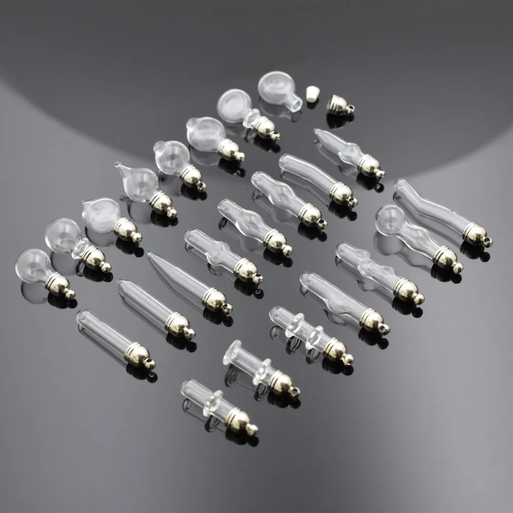 50pcs 5mm glue cap glass Vial Pendant locket charms mini wishing glass bottles with Tassel cap name on rice art jewelry making
50pcs 5mm glue cap glass Vial Pendant locket charms mini wishing glass bottles with Tassel cap name on rice art jewelry making