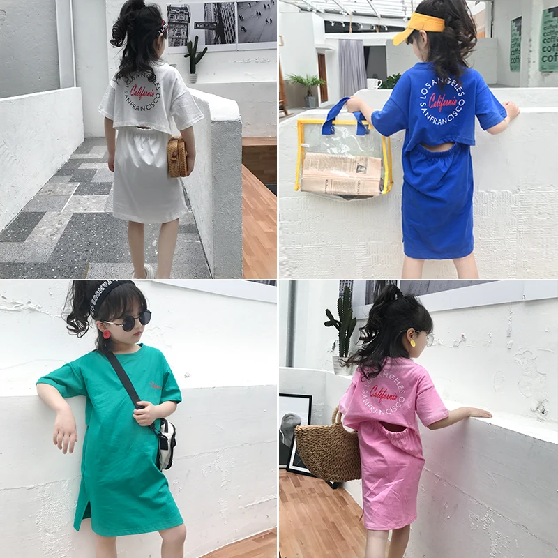 Girls dress summer 2019 new children's princess dress long paragraph backless print wild dress tide
Girls dress summer 2019 new children's princess dress long paragraph backless print wild dress tide