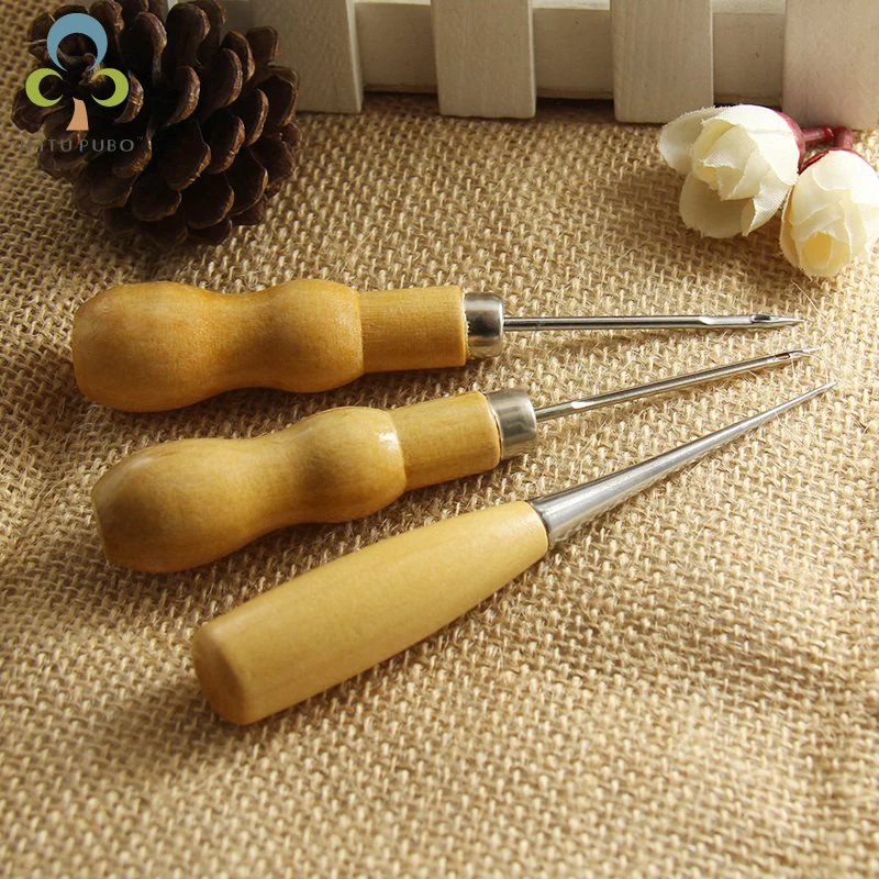 1Pcs Handmade Leather Awl tools Hand Sewing Tool For For Leather Hole Punches Tool Leathercraft Sewing Accessories LYQ
1Pcs Handmade Leather Awl tools Hand Sewing Tool For For Leather Hole Punches Tool Leathercraft Sewing Accessories LYQ