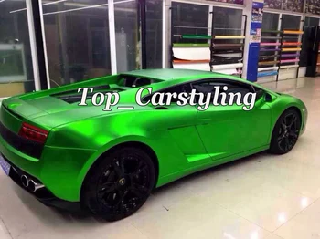 Luxury Satin Green Chrome Vinyl Car Wrap Film For Vehicle Cover With Air Release matt chrome Foile 1.52x20m/ 4.98x66ft / roll
Luxury Satin Green Chrome Vinyl Car Wrap Film For Vehicle Cover With Air Release matt chrome Foile 1.52x20m/ 4.98x66ft / roll