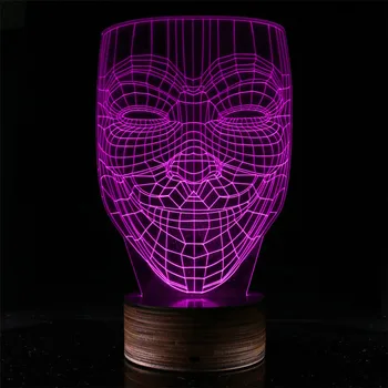New 2018 3D Wooden Smile face Kid LED Night Light Joker Cartoon 3D illusion Lamp kids Birthday Christmas with remote controller
New 2018 3D Wooden Smile face Kid LED Night Light Joker Cartoon 3D illusion Lamp kids Birthday Christmas with remote controller