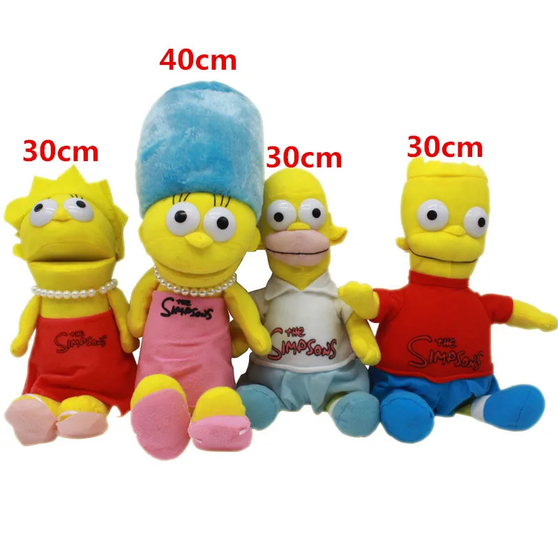 2017 New The Simpsons Plush Toys Movie Cartoon Simpsons Family Dolls Peluche Brinquedos Kids Friends Gift 4pcs/lot
2017 New The Simpsons Plush Toys Movie Cartoon Simpsons Family Dolls Peluche Brinquedos Kids Friends Gift 4pcs/lot
